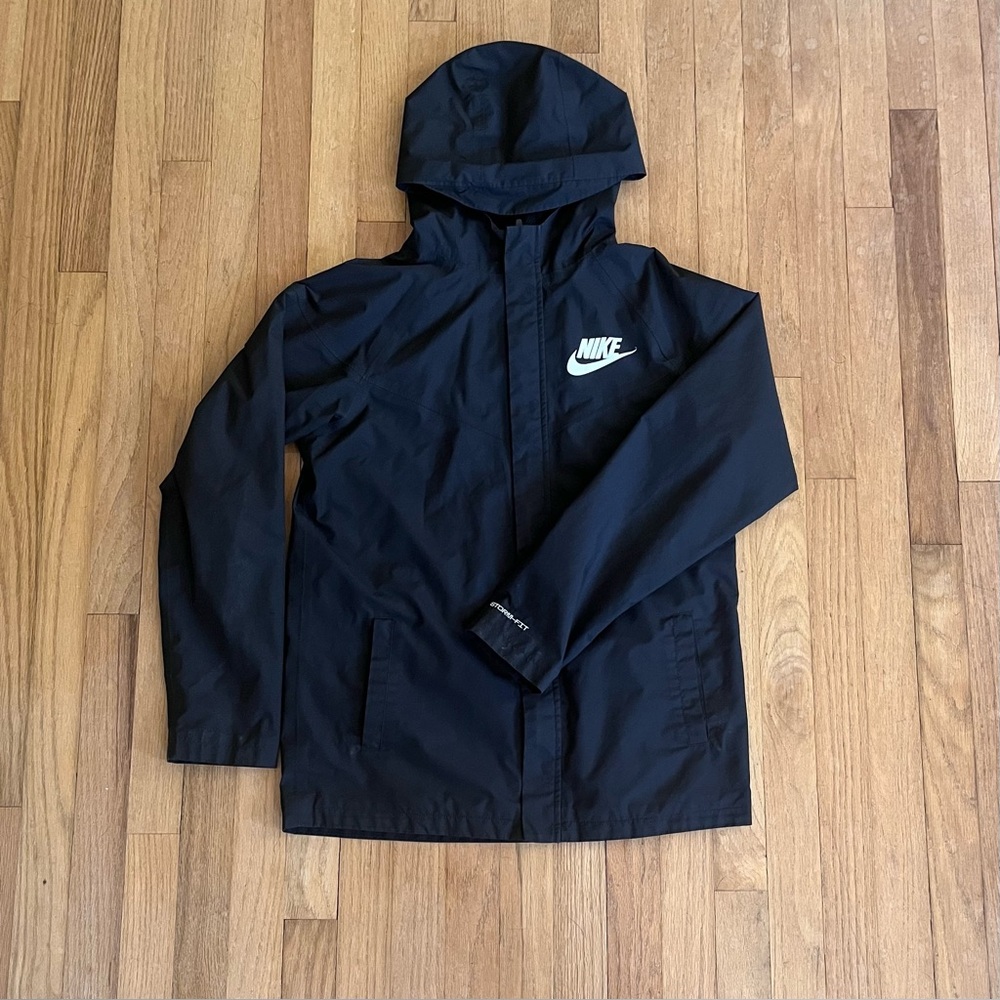 Nike Midnight Black Hooded Windbreaker